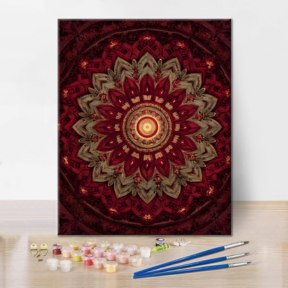 Celestial Mandala - Paint by Numbers
