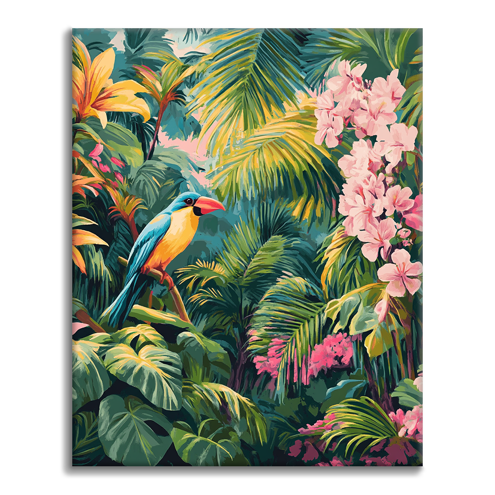 Paradise Bird - Paint by Numbers