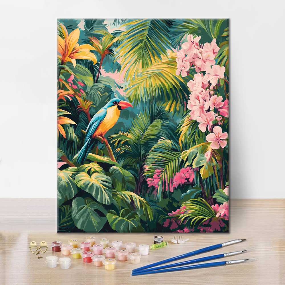 Paradise Bird - Paint by Numbers