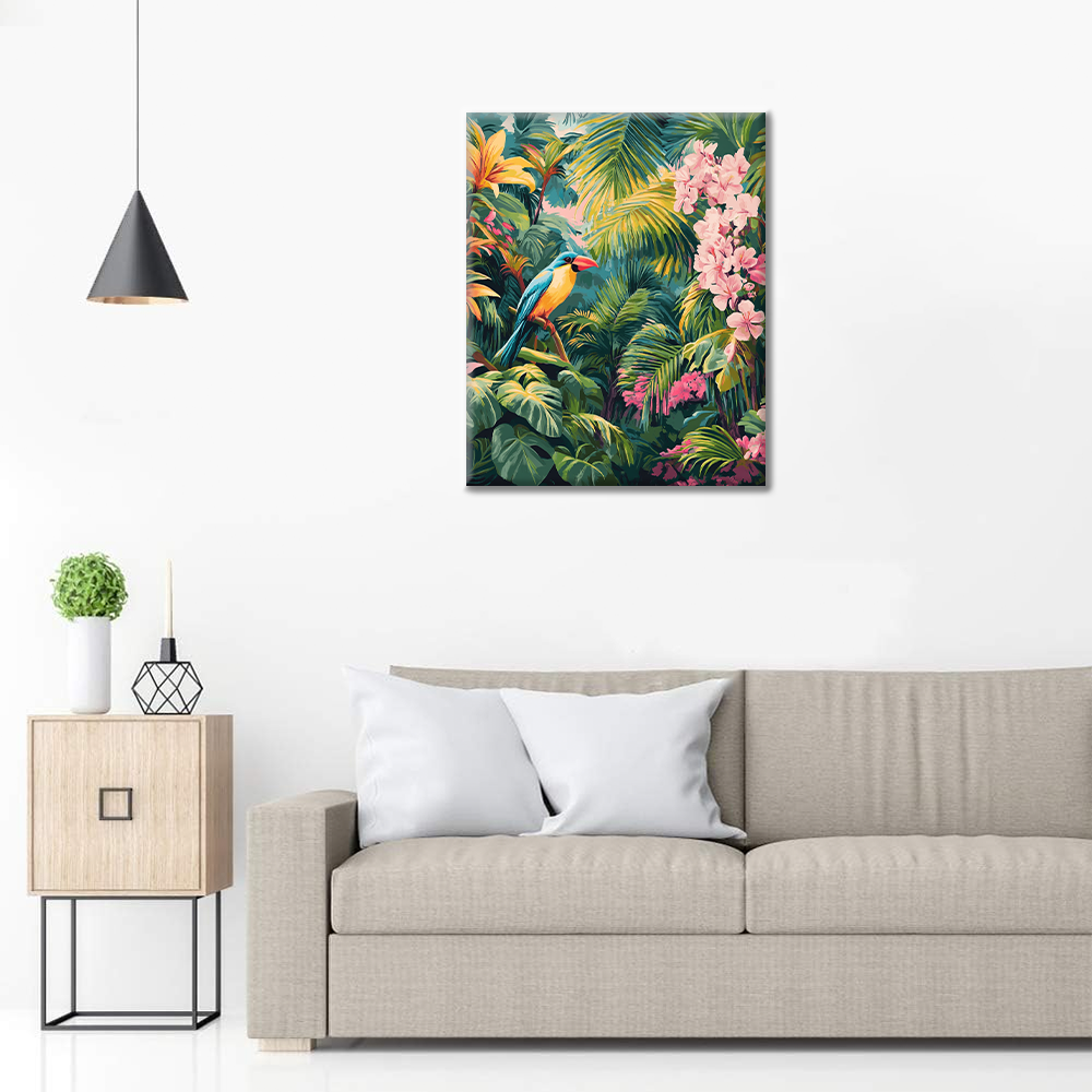 Paradise Bird - Paint by Numbers