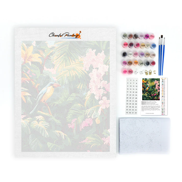 Paradise Bird - Paint by Numbers