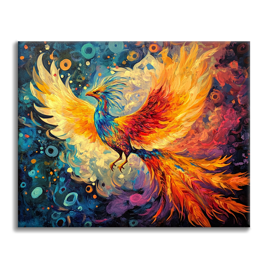 Phoenix Reborn - Paint by Numbers