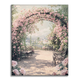 Romantic French Rose Garden - Paint by Numbers