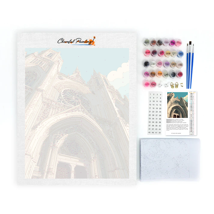 Stone Rainbow - Paint by Numbers