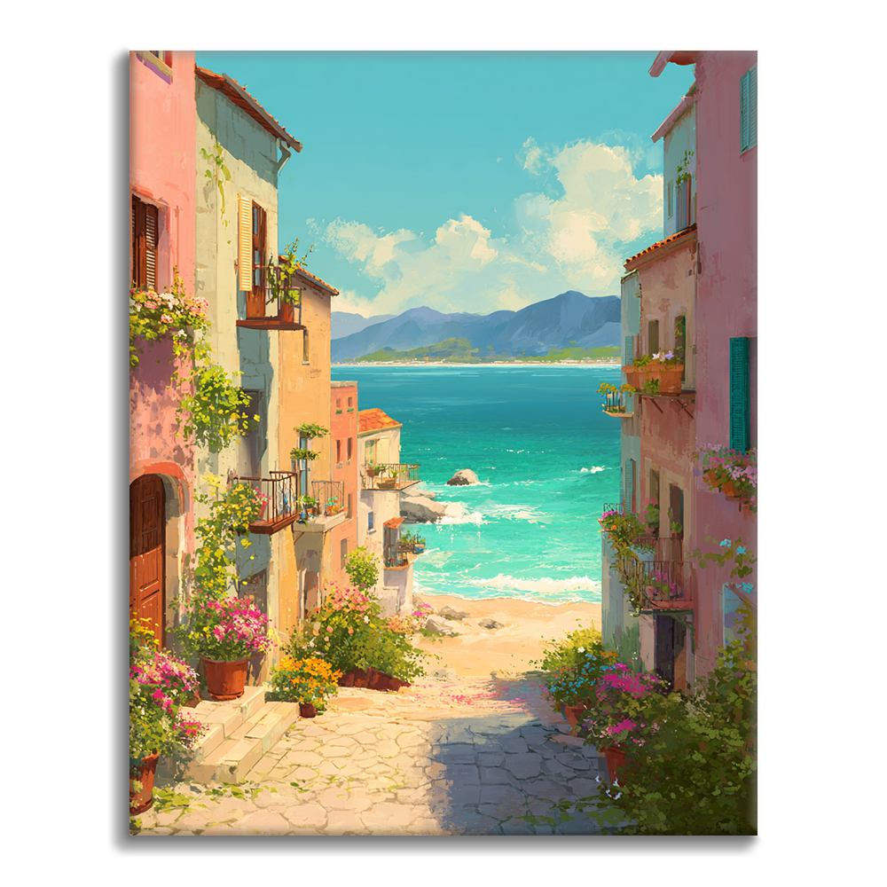 Coastal Serenity - Paint by Numbers
