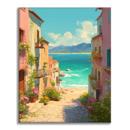 Coastal Serenity - Paint by Numbers