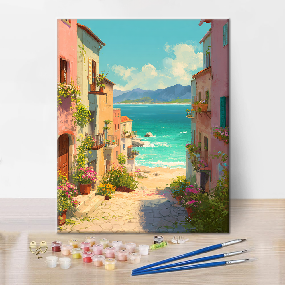Coastal Serenity - Paint by Numbers