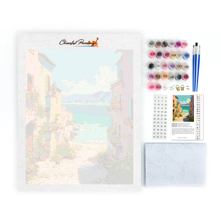 Coastal Serenity - Paint by Numbers