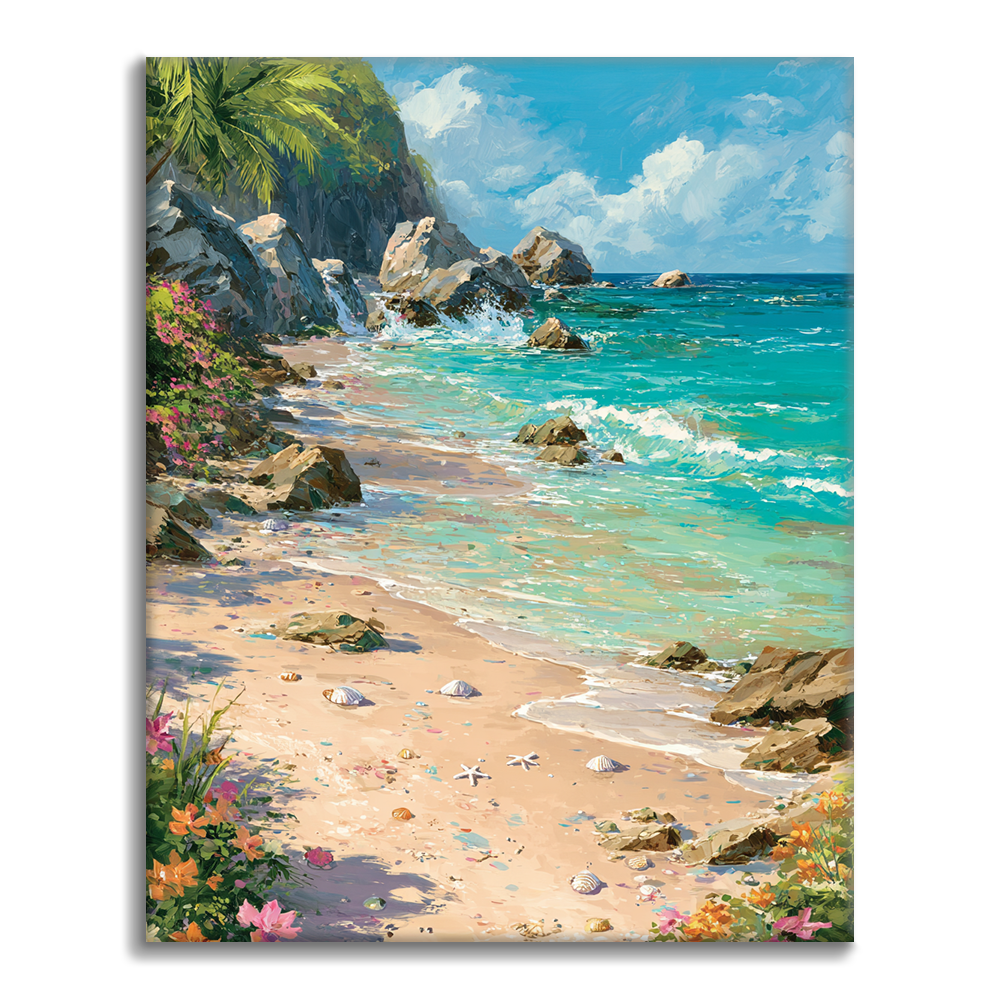 Colorful Coast - Paint by Numbers