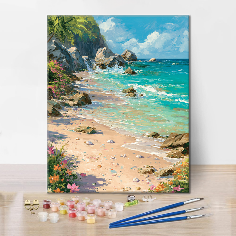 Colorful Coast - Paint by Numbers