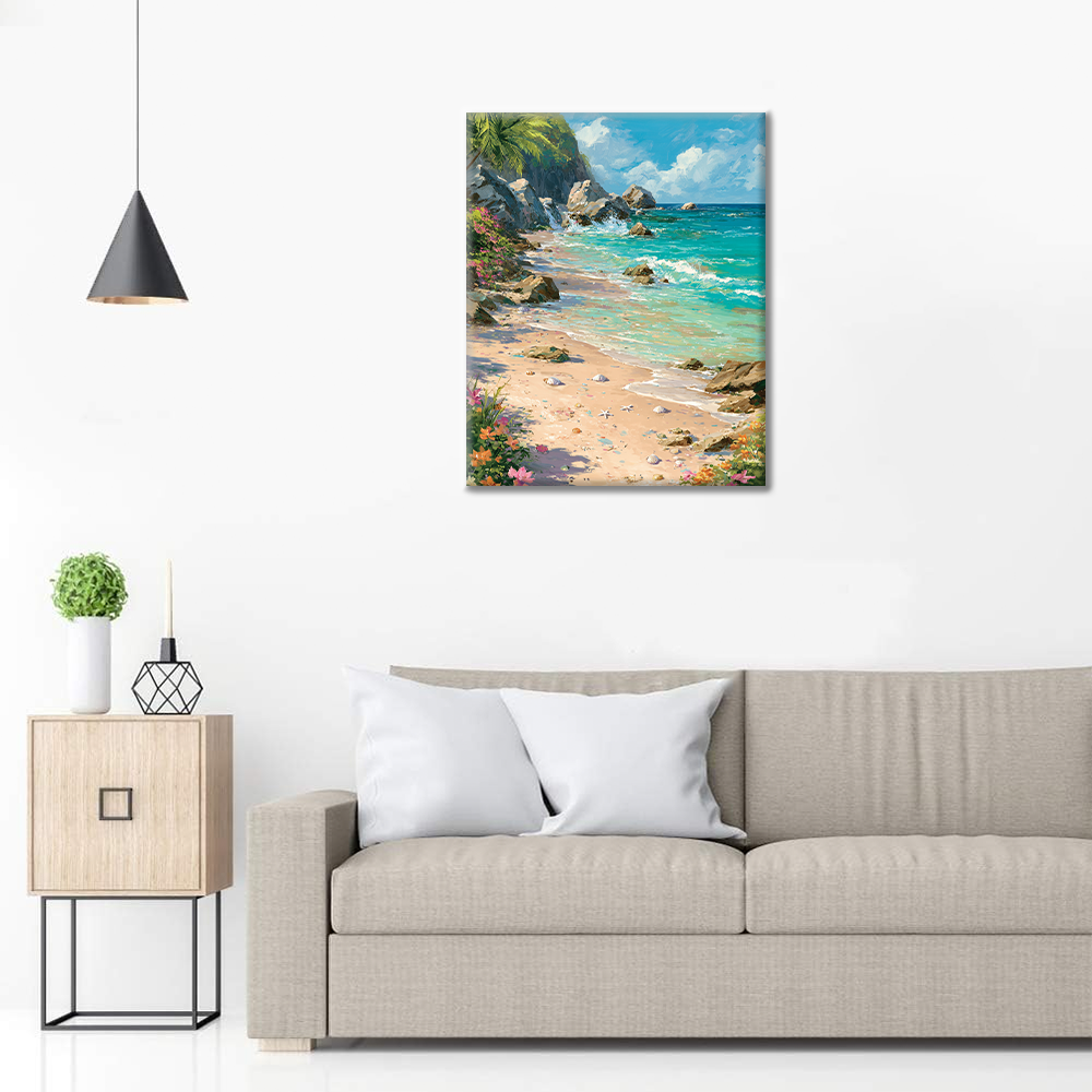 Colorful Coast - Paint by Numbers