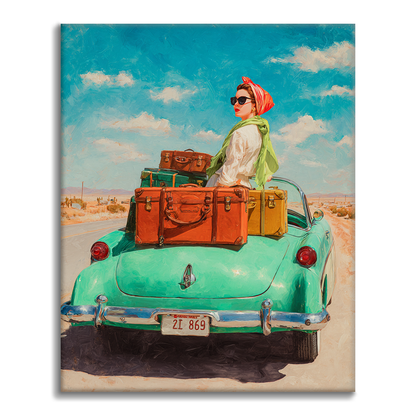 Elegant travel - Paint by Numbers