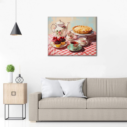 Exquisite Afternoon Tea - Paint by Numbers