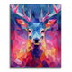 Geometric Deer - Paint by Numbers