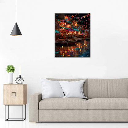 Lantern Night - Paint by Numbers