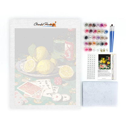 Lemons and Poker - Paint by Numbers
