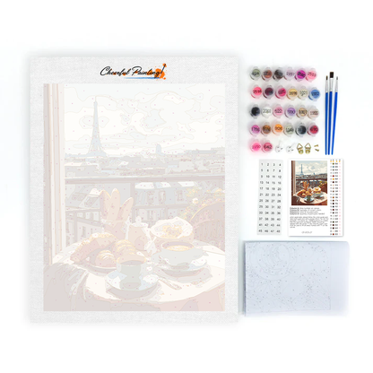 Parisian Brunch - Paint by Numbers