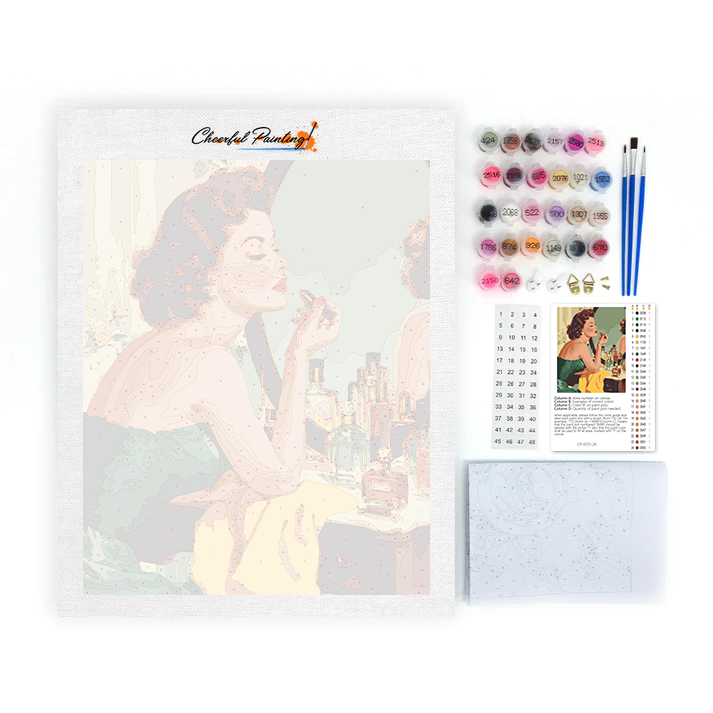 Perfect makeup - Paint by Numbers