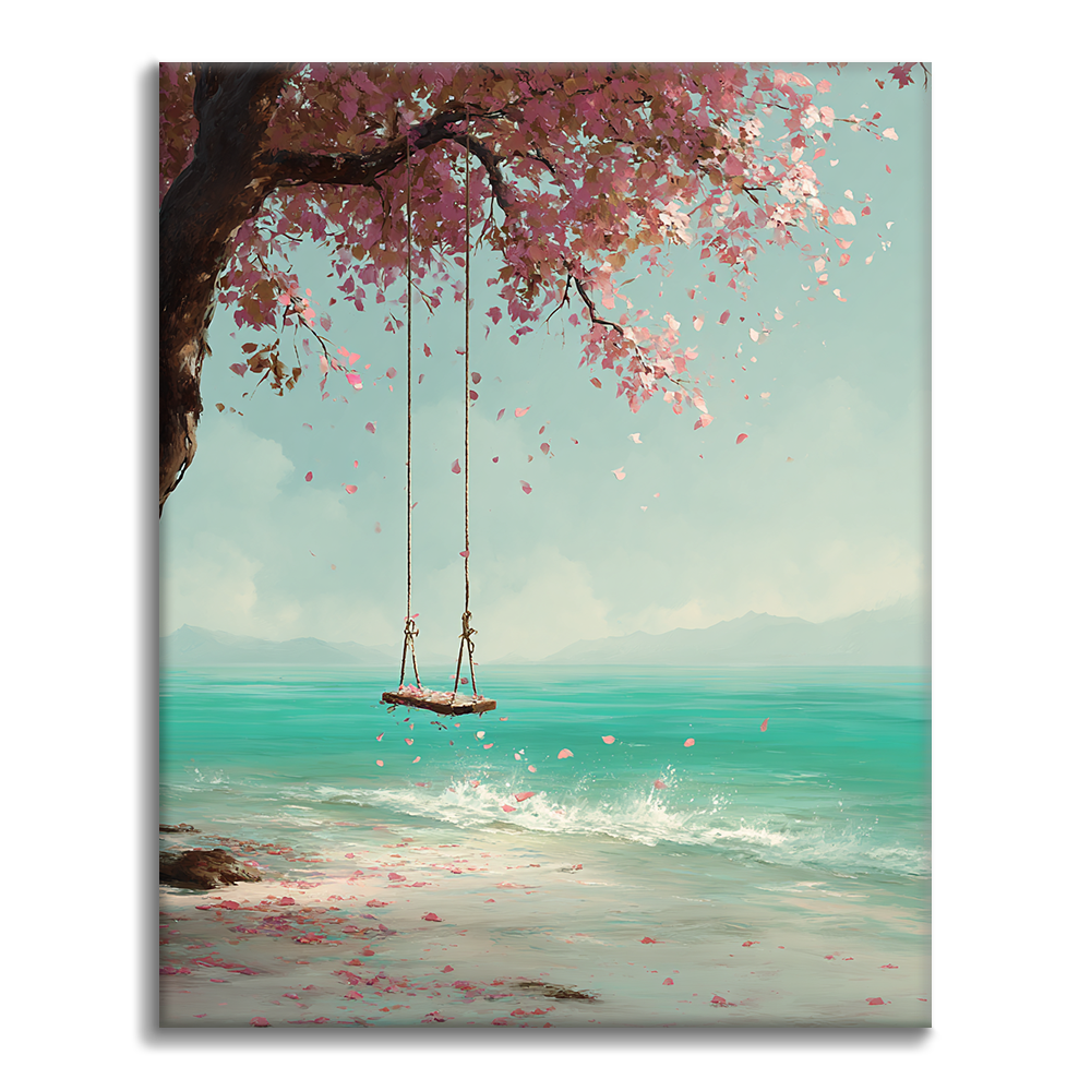 Sakura Swing - Paint by Numbers