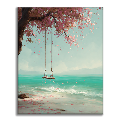 Sakura Swing - Paint by Numbers