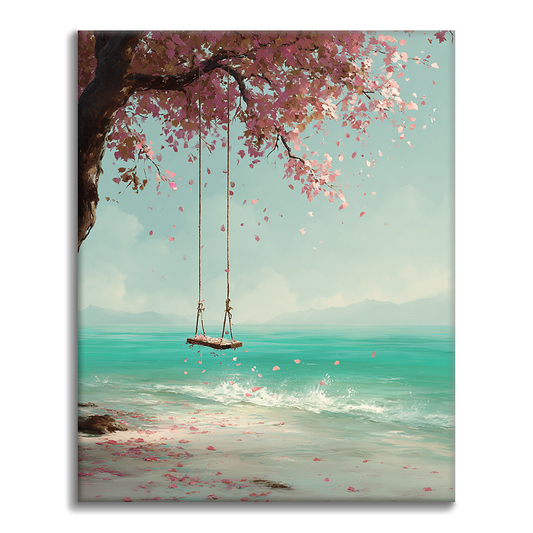 Sakura Swing - Paint by Numbers