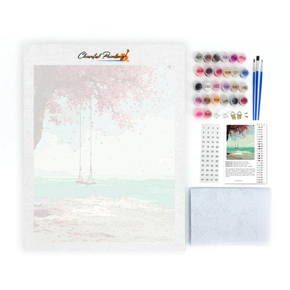 Sakura Swing - Paint by Numbers