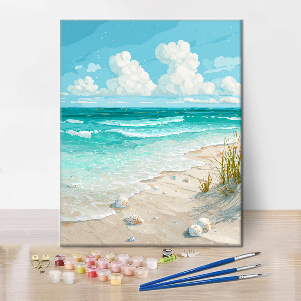 Coastal Calm - Paint by Numbers