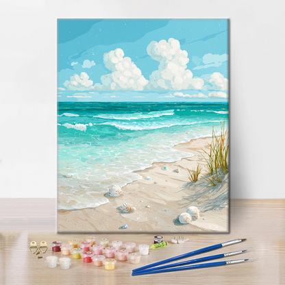 Coastal Calm - Paint by Numbers