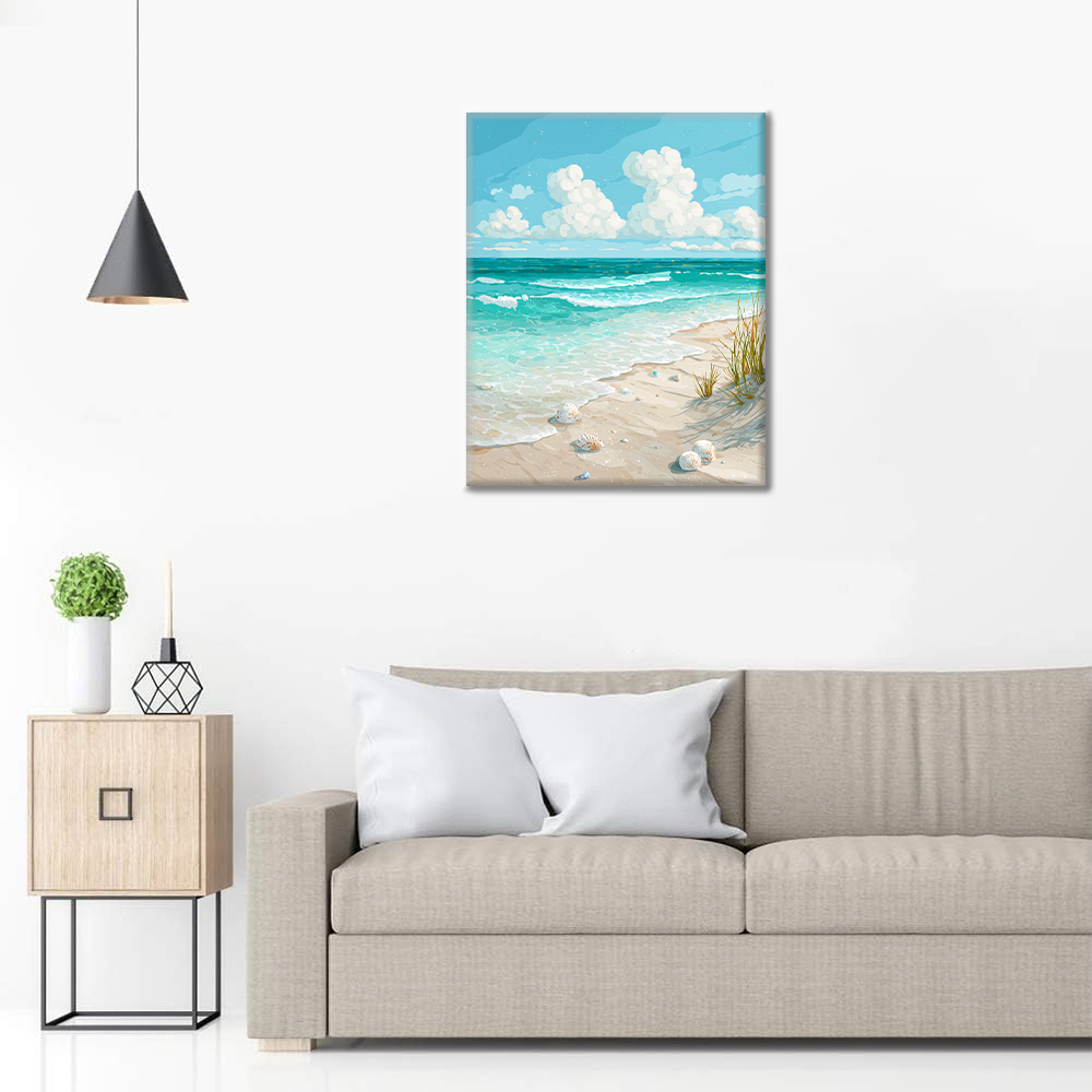 Coastal Calm - Paint by Numbers