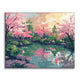 Cherry Blossom Garden - Paint by Numbers