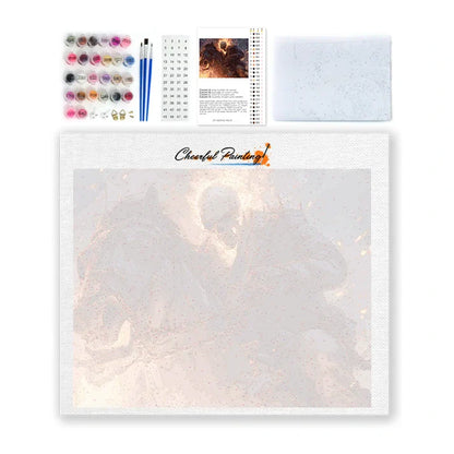 Ghost Knight - Paint by Numbers