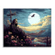 Graveyard Watcher - Paint by Numbers