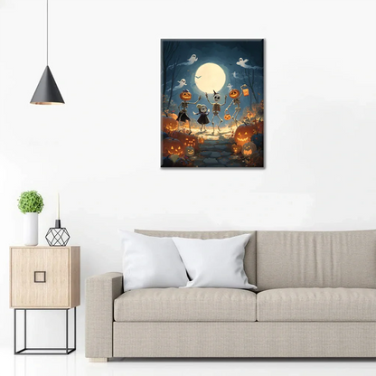 Halloween Ball - Paint by Numbers