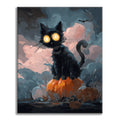 Halloween Black Cat - Paint by Numbers