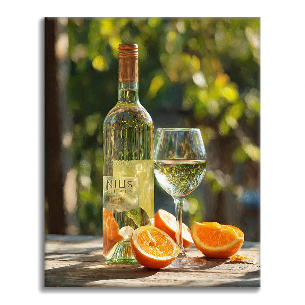 Orange Wine - Paint by Numbers