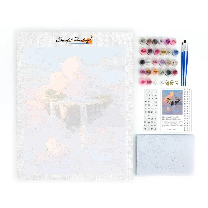 Sky Island - Paint by Numbers