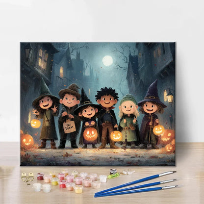 Trick or Treat - Paint by Numbers