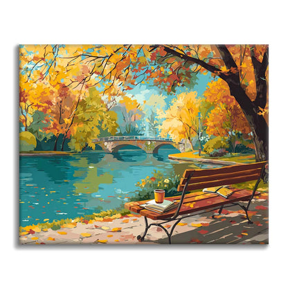 Autumn Park Retreat - Paint by Numbers