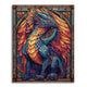 Mosaic Frost Dragon - Paint by Numbers