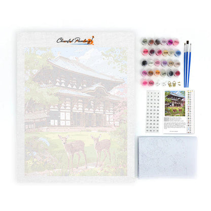 Todai-ji Temple - Paint by Numbers