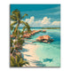 Tropical Serenity - Paint by Numbers