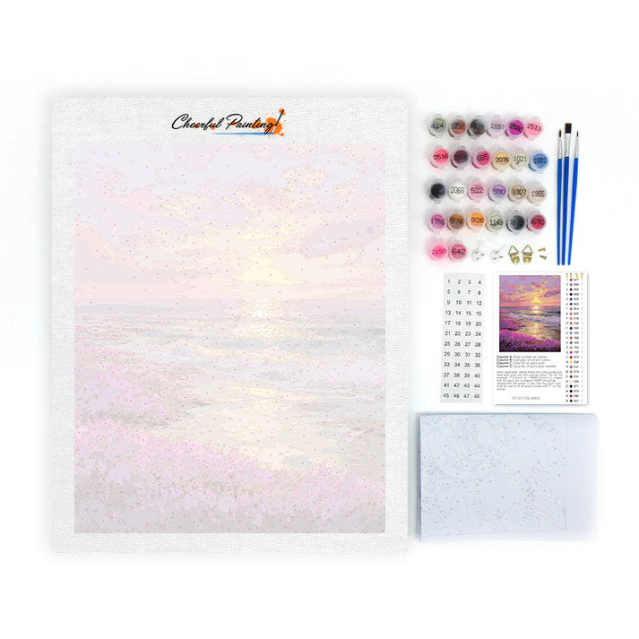 Blooming Horizon - Paint by Numbers
