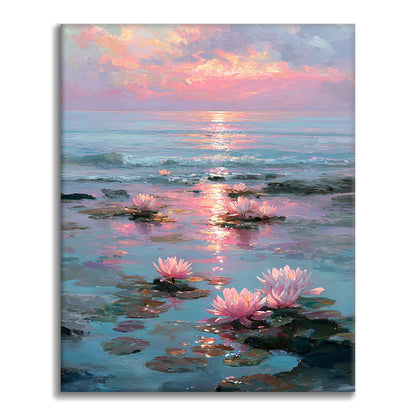 Blush Horizon - Paint by Numbers