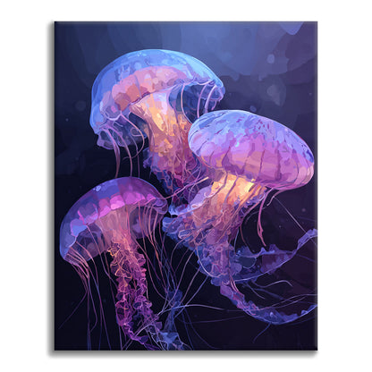 Dreamy Jellyfish - Paint by Numbers