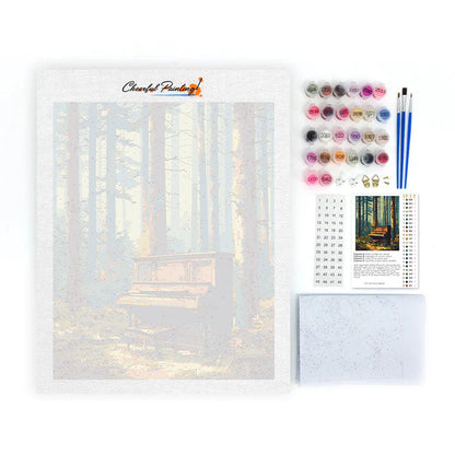 Forest Piano - Paint by Numbers
