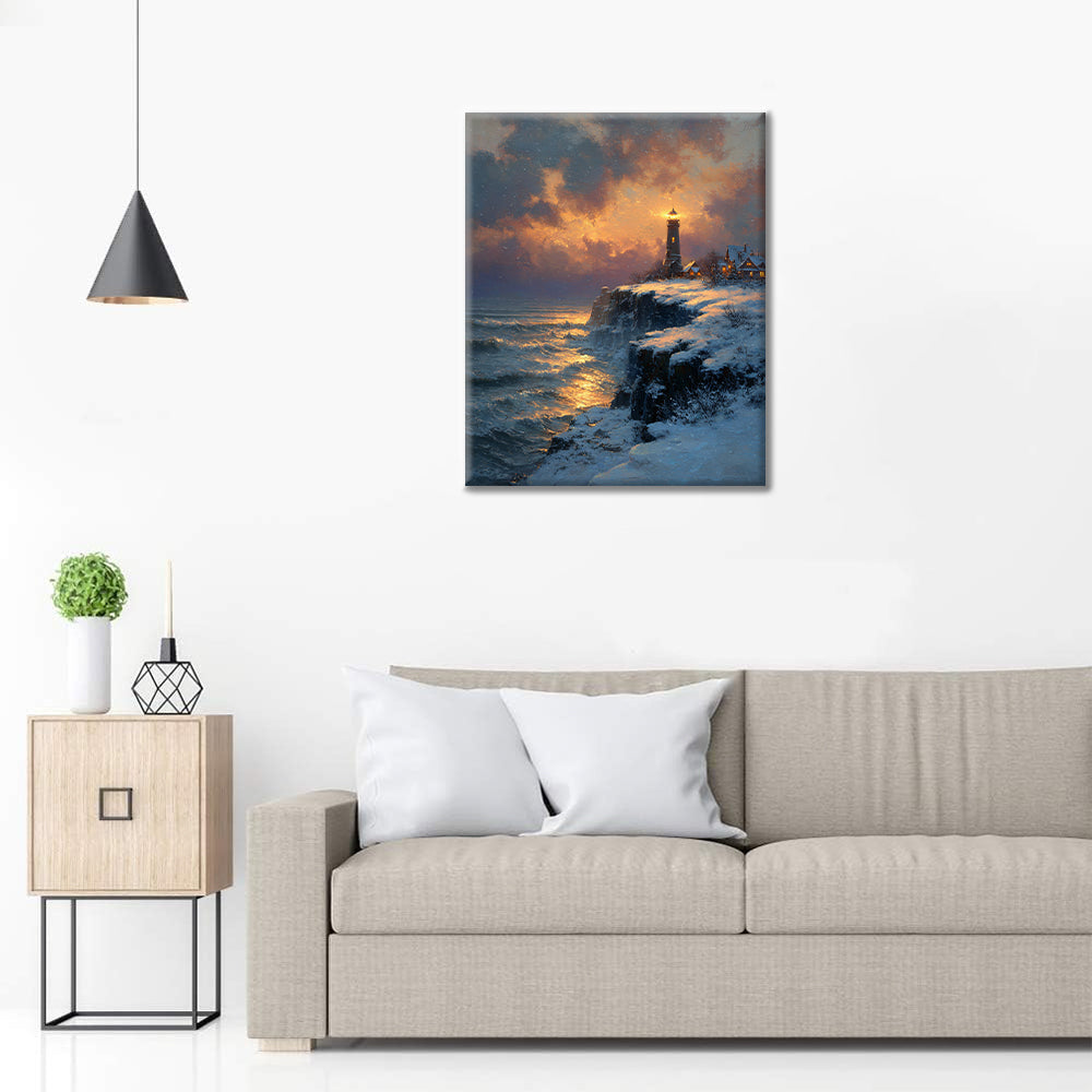 Golden Beacon - Paint by Numbers