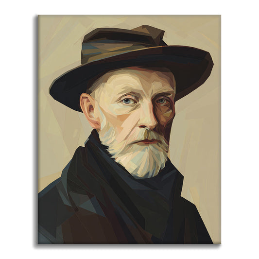 Hat Portrait - Paint by Numbers