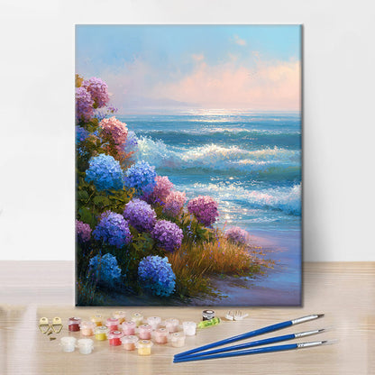 Pastel Tides - Paint by Numbers