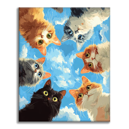 Peekaboo - Paint by Numbers