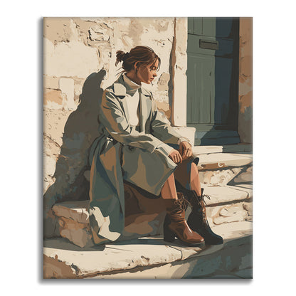Quiet Pause - Paint by Numbers